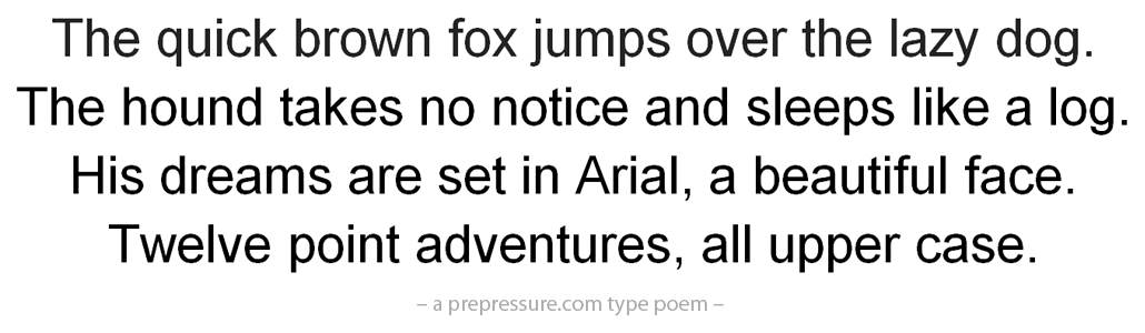 font arial unicode